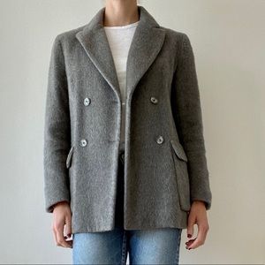 Steven Alan Delphine Mohair Blend Coat